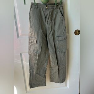 Gray Cargo Pants
